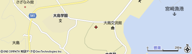 福岡県宗像市大島904周辺の地図