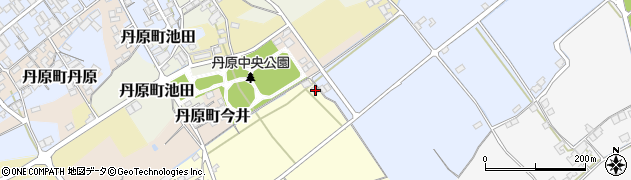 愛媛県西条市丹原町北田野47周辺の地図