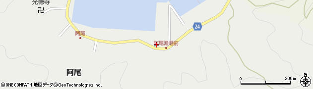 和歌山県日高郡日高町阿尾143周辺の地図
