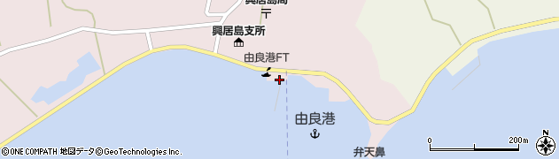 由良港ＦＴ（ごごしま）周辺の地図
