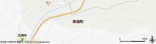 愛媛県松山市東川町周辺の地図