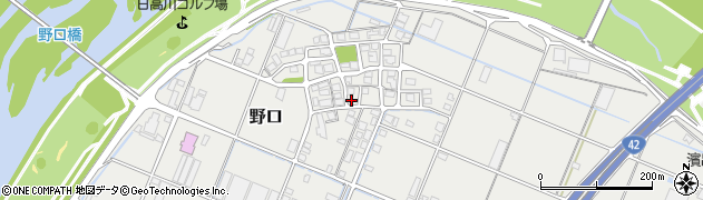 和歌山県御坊市野口1303周辺の地図