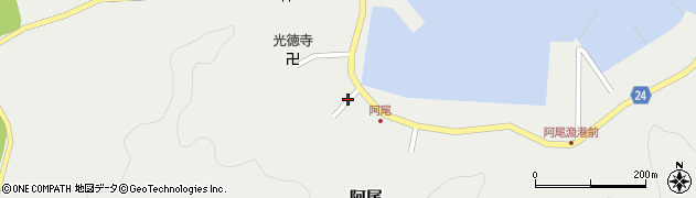 和歌山県日高郡日高町阿尾495周辺の地図