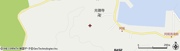 和歌山県日高郡日高町阿尾417周辺の地図