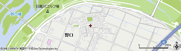 和歌山県御坊市野口1298周辺の地図