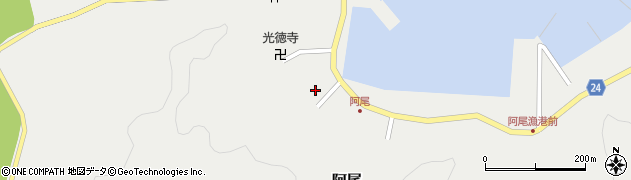 和歌山県日高郡日高町阿尾476周辺の地図
