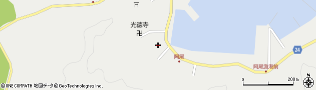 和歌山県日高郡日高町阿尾474周辺の地図