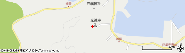 和歌山県日高郡日高町阿尾432周辺の地図