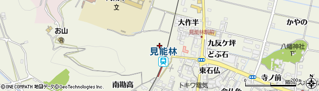 徳島県阿南市見能林町（清水山ノ東）周辺の地図
