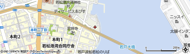 若築建設株式会社北九州営業所周辺の地図