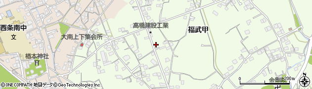 愛媛県西条市福武甲1732周辺の地図