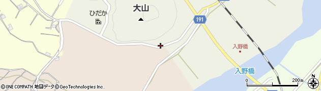 和歌山県日高郡日高川町入野758周辺の地図