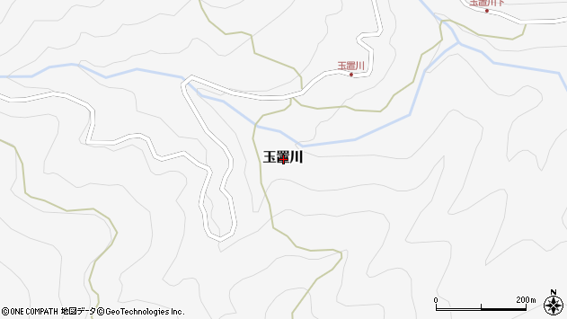〒647-1582 奈良県吉野郡十津川村玉置川の地図