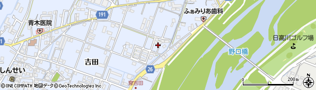 和歌山県御坊市藤田町藤井2135周辺の地図