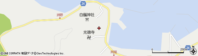 和歌山県日高郡日高町阿尾544周辺の地図