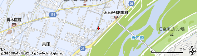 和歌山県御坊市藤田町藤井2165周辺の地図