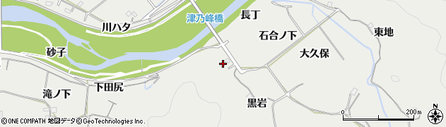 徳島県阿南市長生町（長丁）周辺の地図