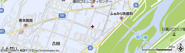 和歌山県御坊市藤田町藤井2128周辺の地図