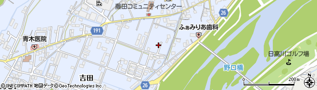 和歌山県御坊市藤田町藤井2131-1周辺の地図