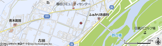 和歌山県御坊市藤田町藤井2131-9周辺の地図