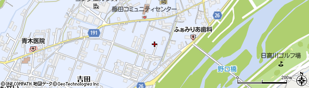 和歌山県御坊市藤田町藤井2131-5周辺の地図