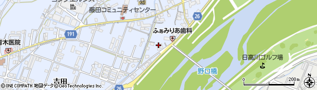 和歌山県御坊市藤田町藤井2157周辺の地図