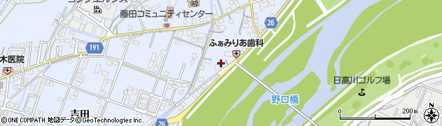 和歌山県御坊市藤田町藤井2156周辺の地図