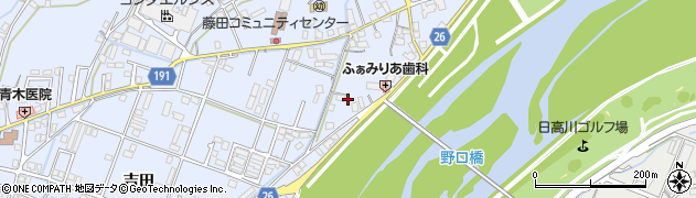 和歌山県御坊市藤田町藤井2170周辺の地図