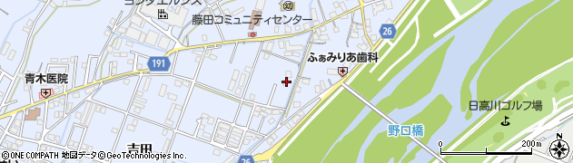 和歌山県御坊市藤田町藤井2127周辺の地図