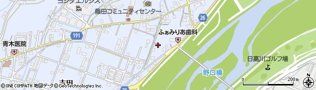 和歌山県御坊市藤田町藤井2173周辺の地図