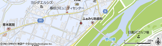 和歌山県御坊市藤田町藤井2179周辺の地図