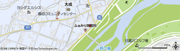 和歌山県御坊市藤田町藤井2199周辺の地図