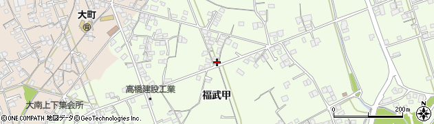 愛媛県西条市福武甲1700周辺の地図