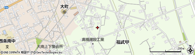 愛媛県西条市福武甲1674周辺の地図