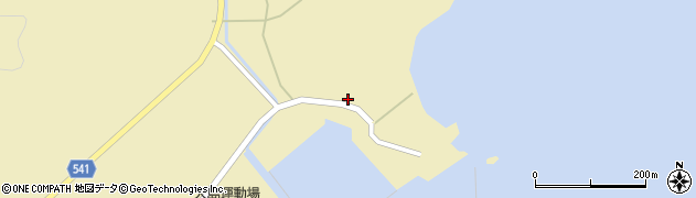 福岡県宗像市大島200周辺の地図