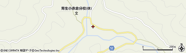 三重県熊野市育生町赤倉617周辺の地図