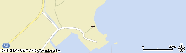 福岡県宗像市大島162周辺の地図