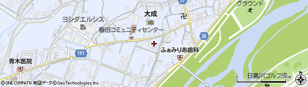 和歌山県御坊市藤田町藤井2121周辺の地図