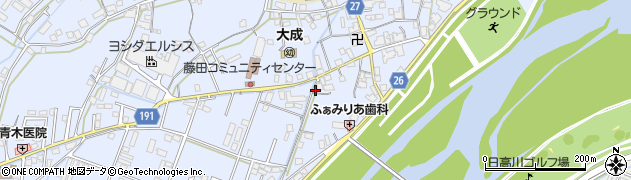 和歌山県御坊市藤田町藤井2180周辺の地図