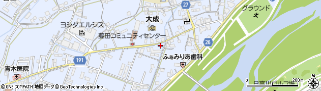 和歌山県御坊市藤田町藤井2122周辺の地図