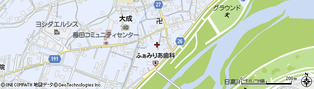 和歌山県御坊市藤田町藤井2194周辺の地図