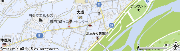 和歌山県御坊市藤田町藤井2182周辺の地図