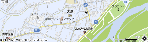 和歌山県御坊市藤田町藤井2112周辺の地図