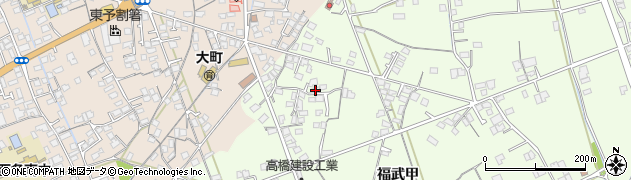 愛媛県西条市福武甲1678周辺の地図
