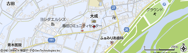 和歌山県御坊市藤田町藤井2113周辺の地図
