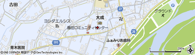 和歌山県御坊市藤田町藤井2115周辺の地図