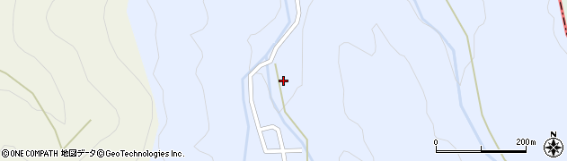 愛媛県西条市早川2216周辺の地図