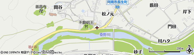徳島県阿南市長生町諏訪ノ端20周辺の地図