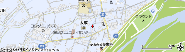 和歌山県御坊市藤田町藤井2103周辺の地図