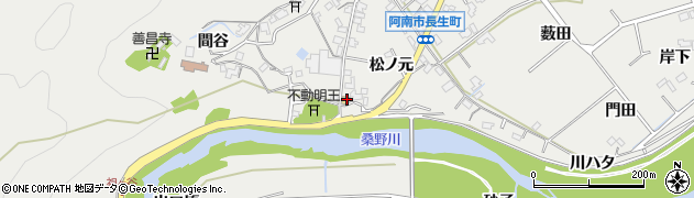 徳島県阿南市長生町諏訪ノ端16周辺の地図